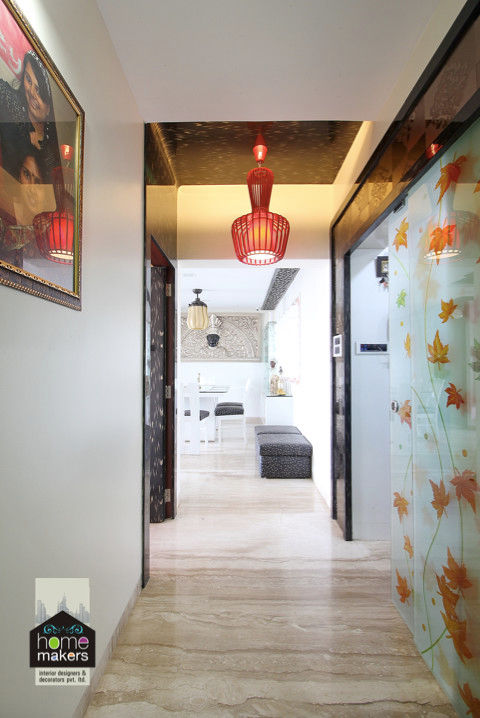 homify Corredores, halls e escadas modernos