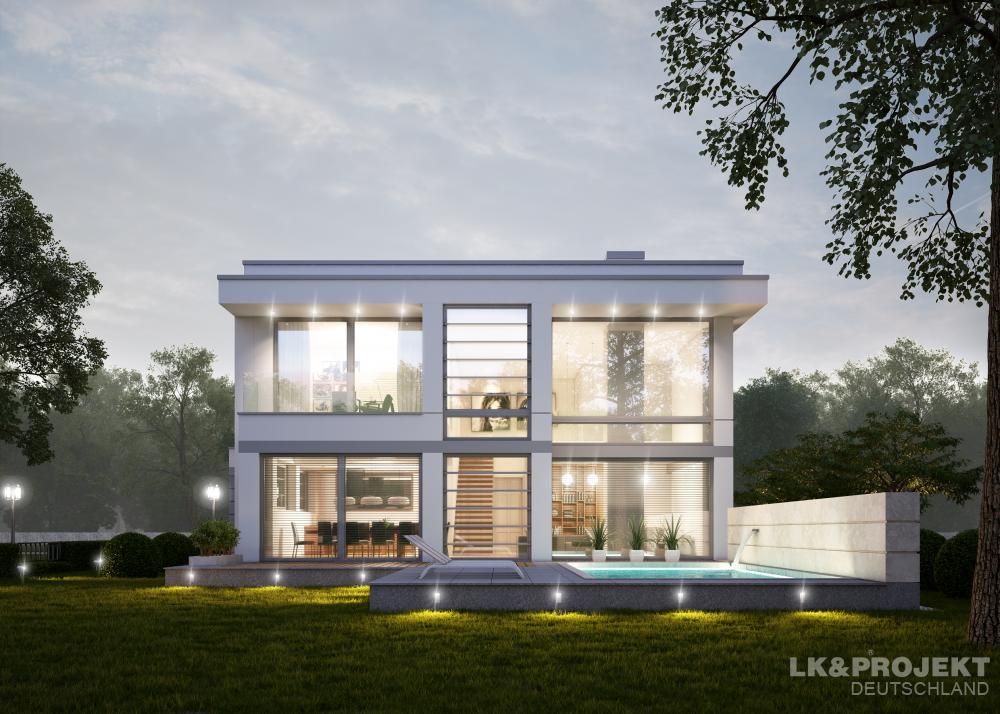 Exklusiv Haus - Leben auf höchstem Niveau, LK&Projekt GmbH LK&Projekt GmbH Casas modernas