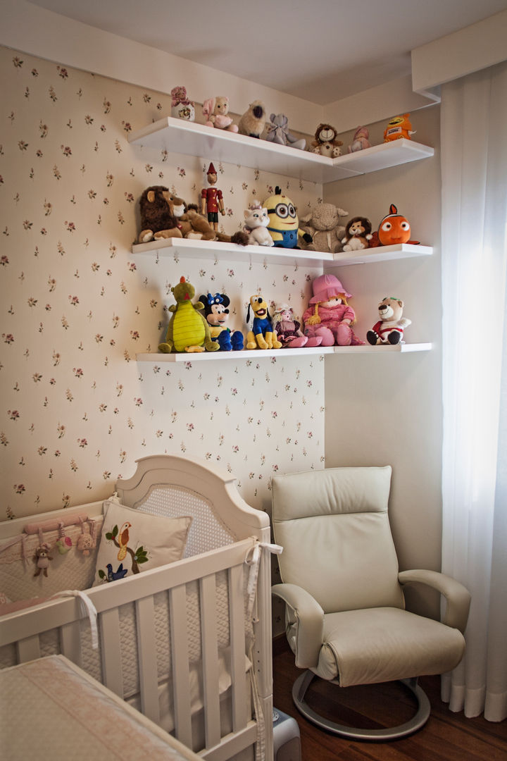 Apartamento Mnl, Lozí - Projeto e Obra Lozí - Projeto e Obra Dormitorios infantiles