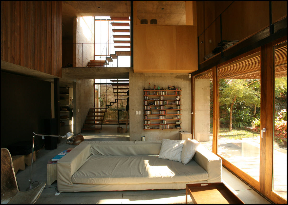 Casa OLIVOS, Arquitecto Alejandro Sticotti Arquitecto Alejandro Sticotti カントリーデザインの リビング