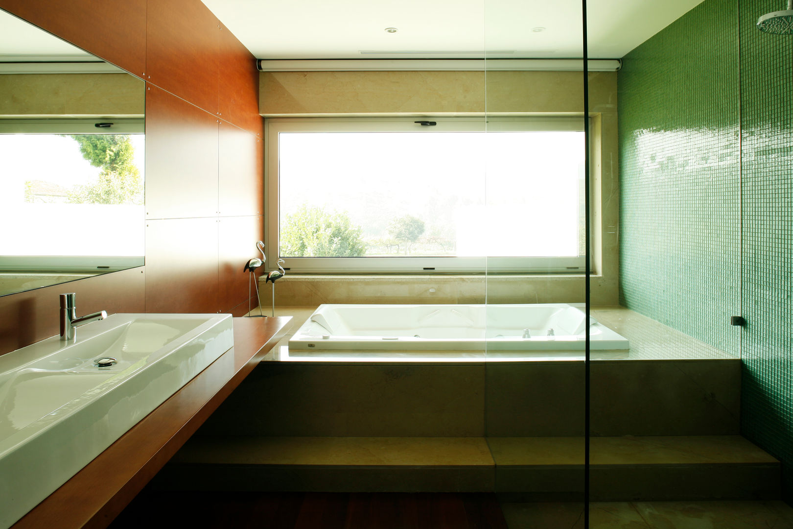 Moradia Unifamiliar - Trofa, Central Projectos Central Projectos Phòng tắm phong cách hiện đại