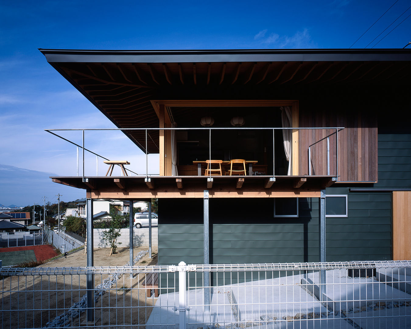 屋島の家, TENK TENK Asian style houses Wood Wood effect