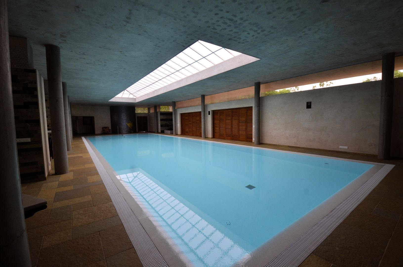 The Inside Pool C&M Architects Modern pool