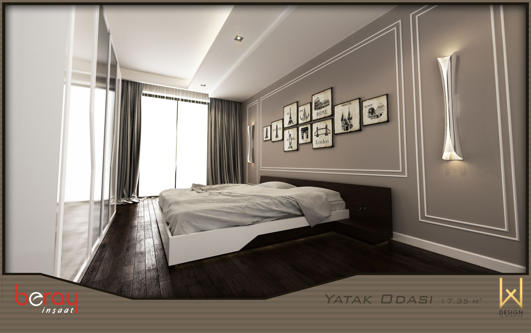 Beray Evleri, W DESIGN İÇ MİMARLIK W DESIGN İÇ MİMARLIK Bedroom