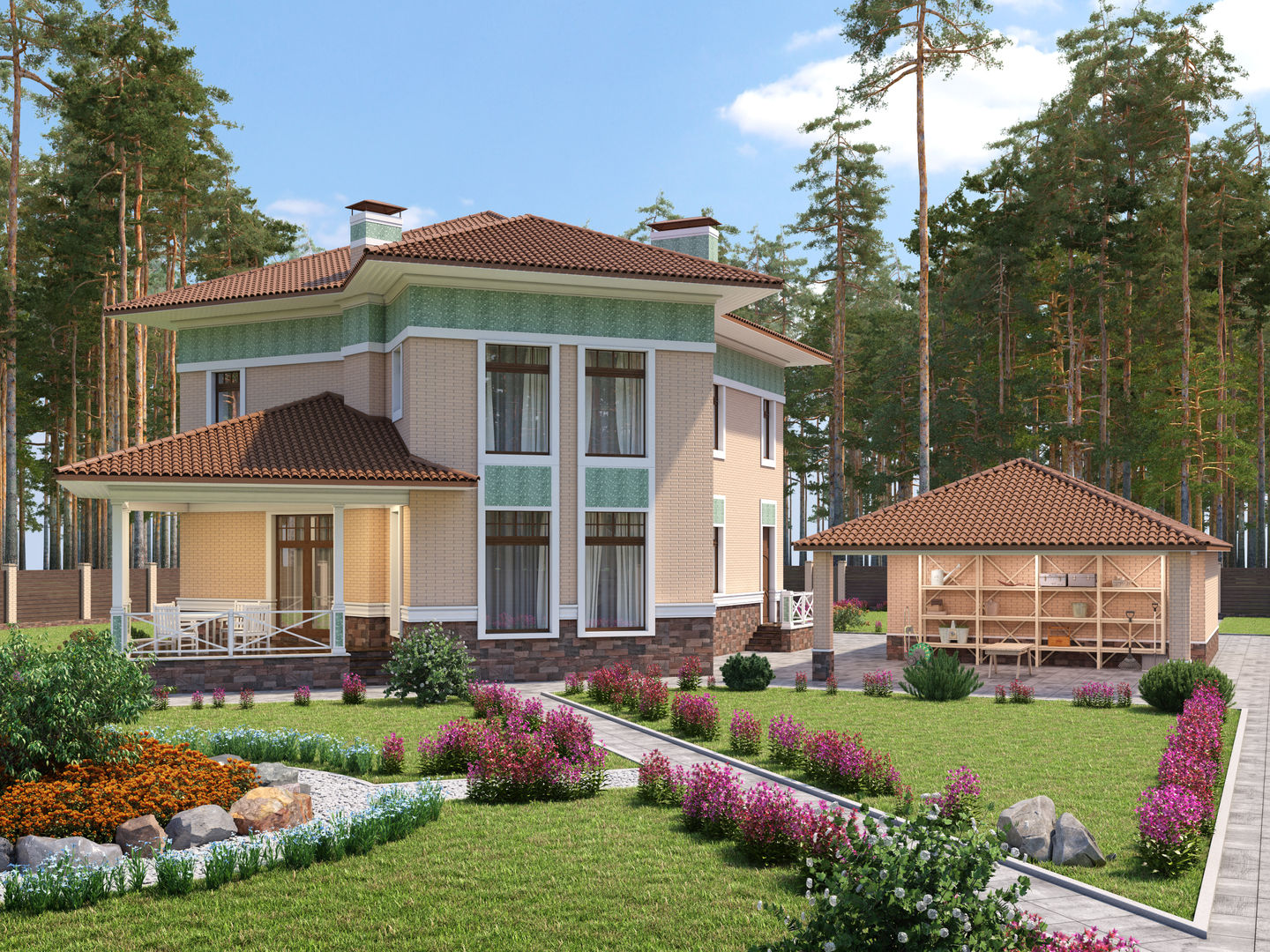 Тиффани_219 кв.м., Vesco Construction Vesco Construction