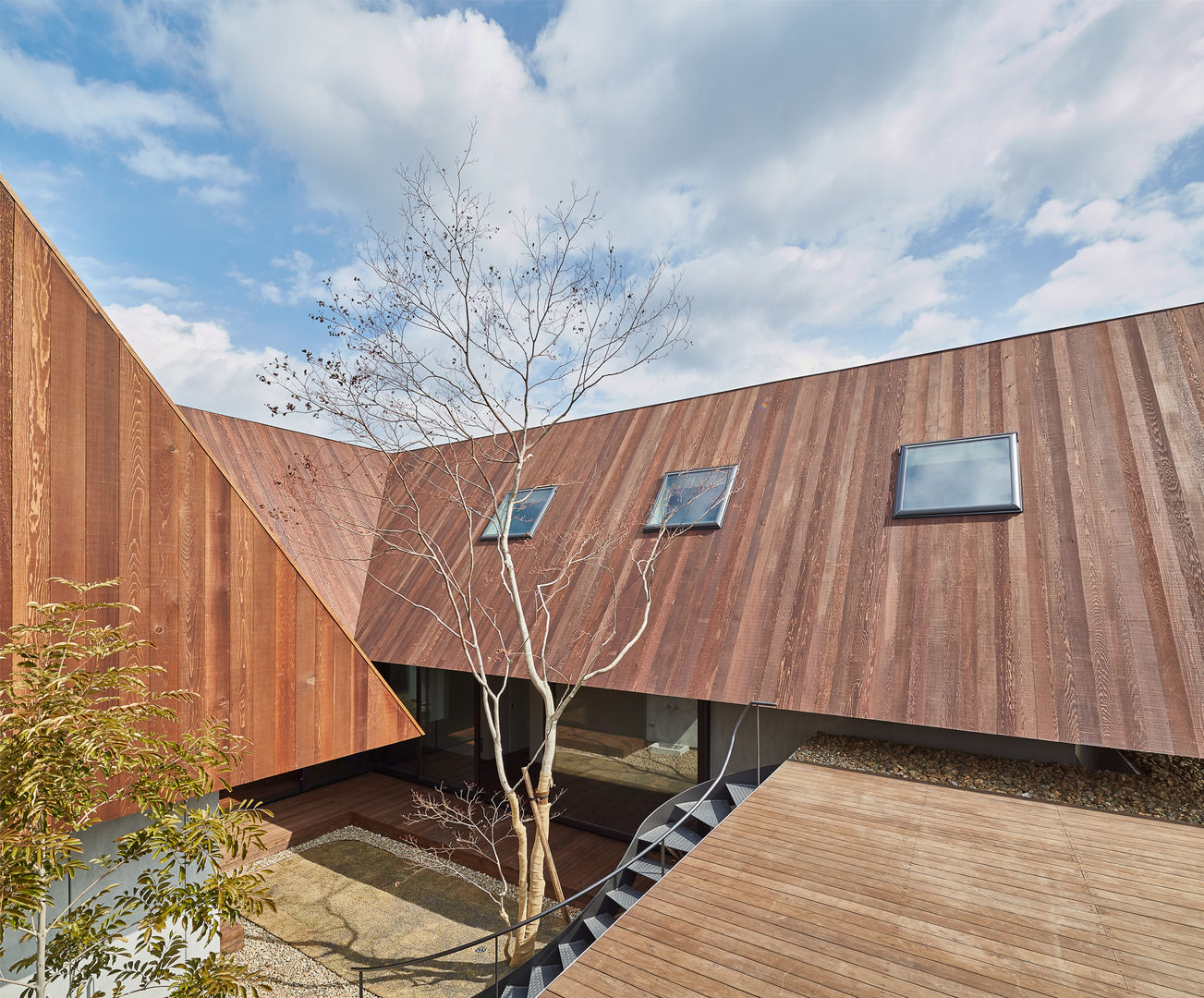 SHIMA, 武藤圭太郎建築設計事務所 武藤圭太郎建築設計事務所 Jardines de estilo moderno