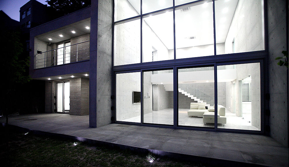 [엔디하임] 군더더기 없는 플랫한 스타일의 주택 - 서울 종로, 엔디하임 - ndhaim 엔디하임 - ndhaim Maisons modernes