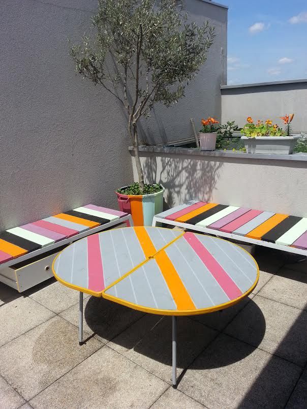 mobilier de jardin, La maison Upcycling La maison Upcycling 庭院 塑膠 植物盆栽與花瓶