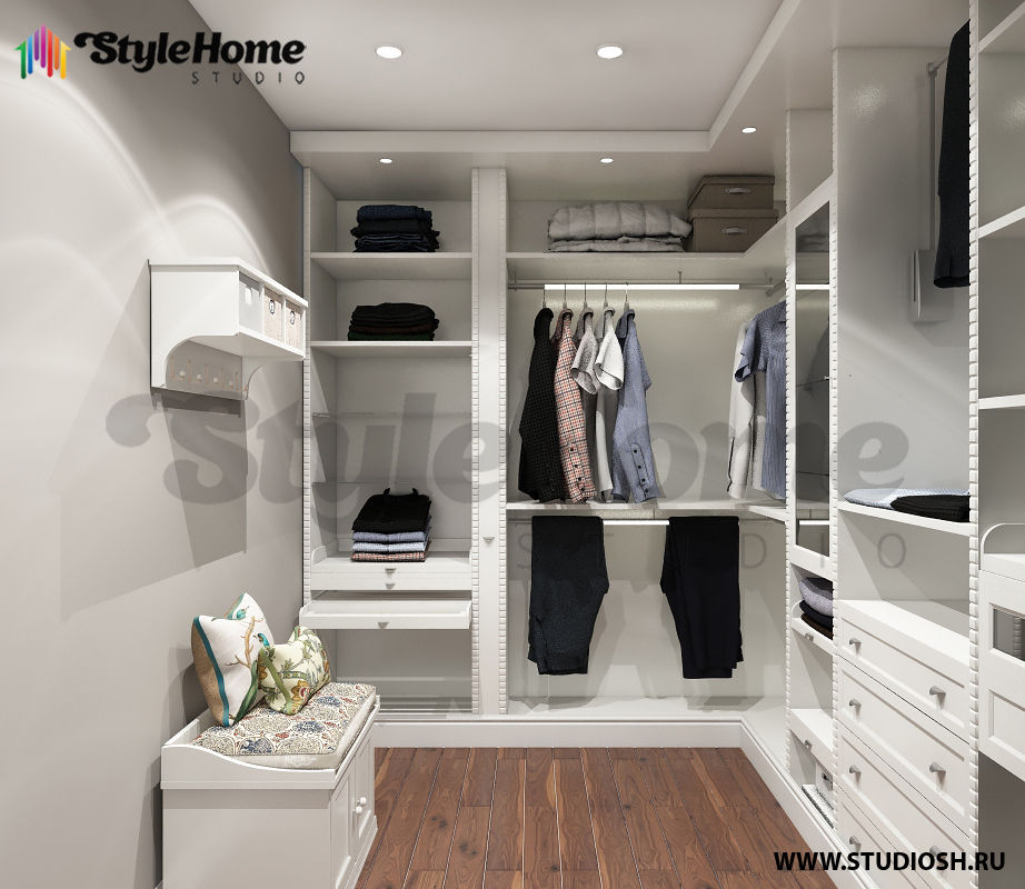 homify Eclectic style dressing room