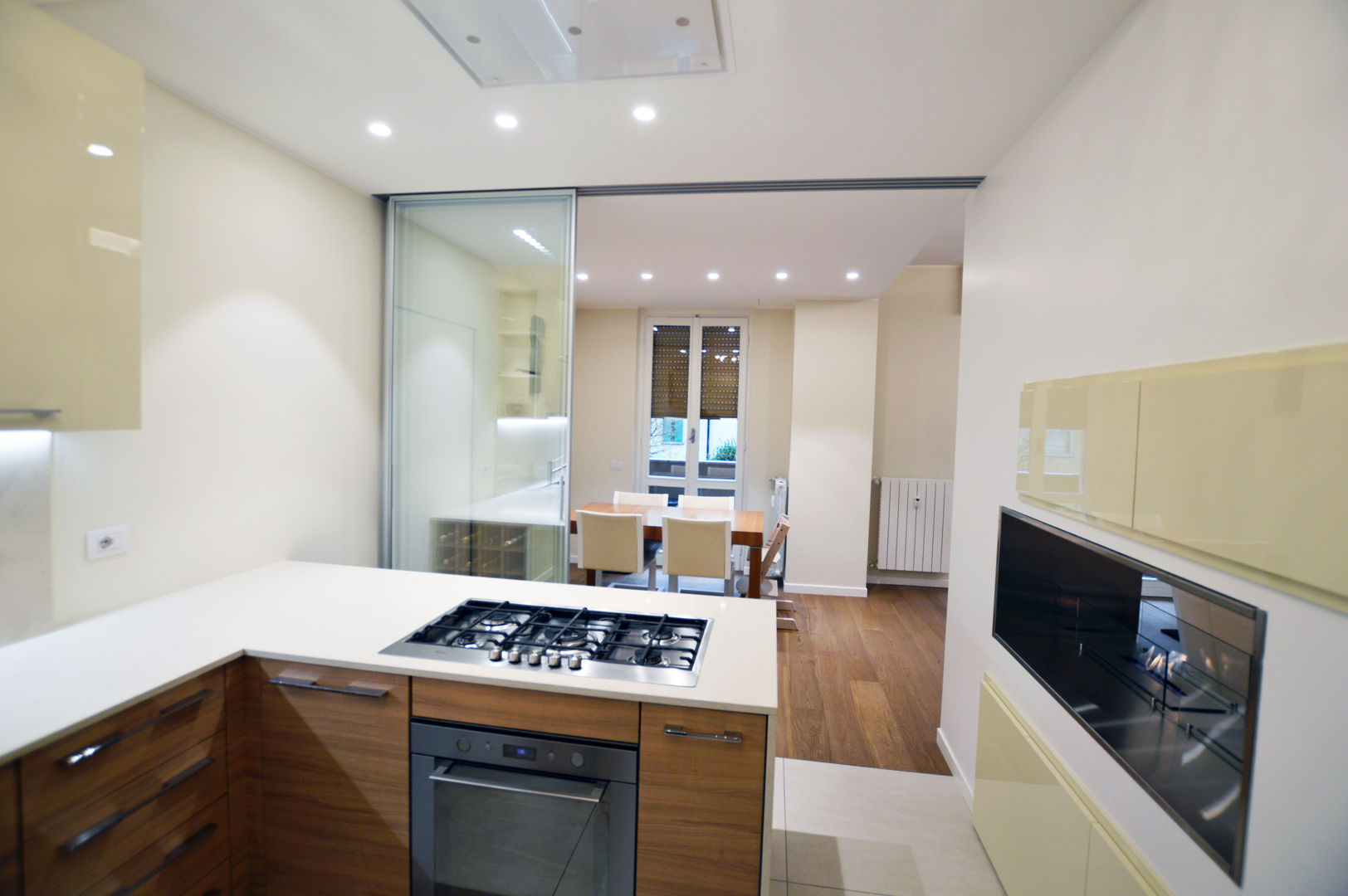 Appartamento privato Vimercate, SLP arch SLP arch 現代廚房設計點子、靈感&圖片