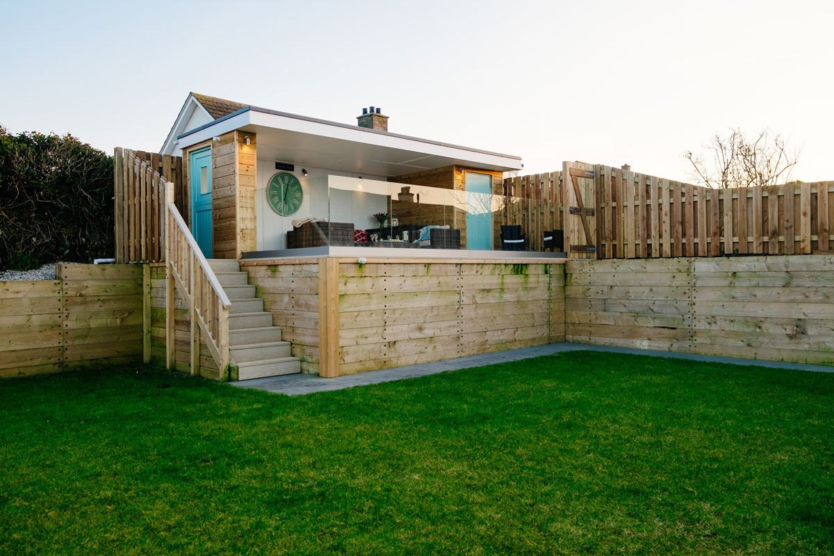 Tregoose, Polzeath homify Modern style balcony, porch & terrace