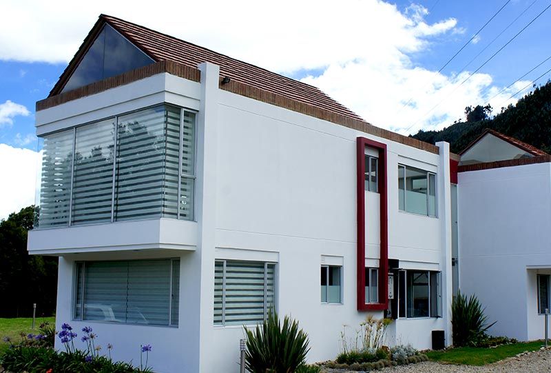 Casa Cajica Colombia, AV arquitectos AV arquitectos Case moderne Cemento