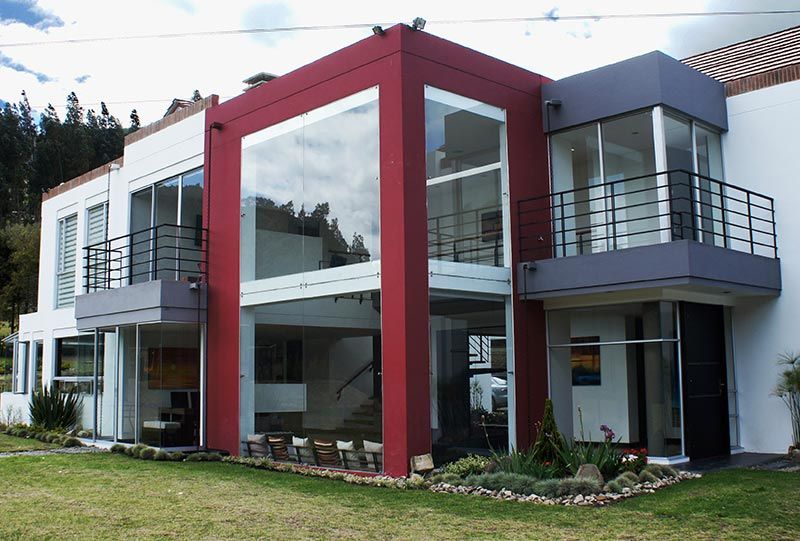 Casa Cajica Colombia, AV arquitectos AV arquitectos 모던스타일 주택 콘크리트