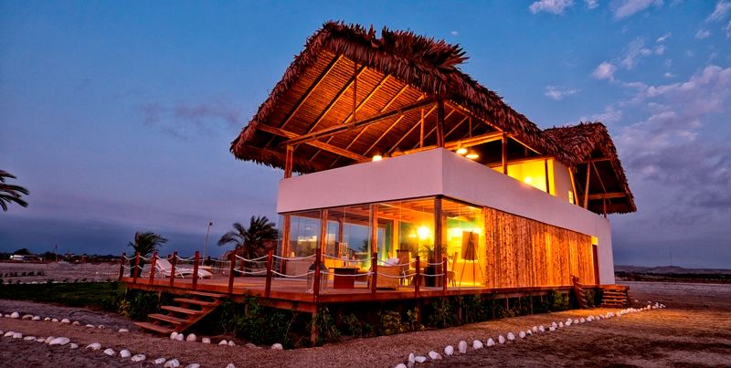 CASA EN PLAYA DEL CARMEN, YUPANA Arquitectos YUPANA Arquitectos Rustic style houses Bamboo Green