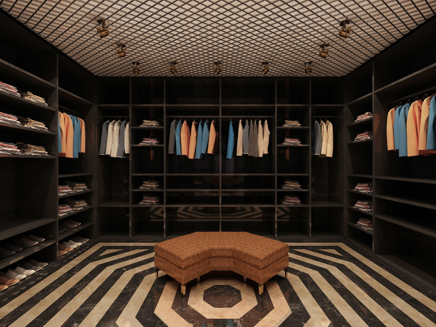 homify Modern dressing room