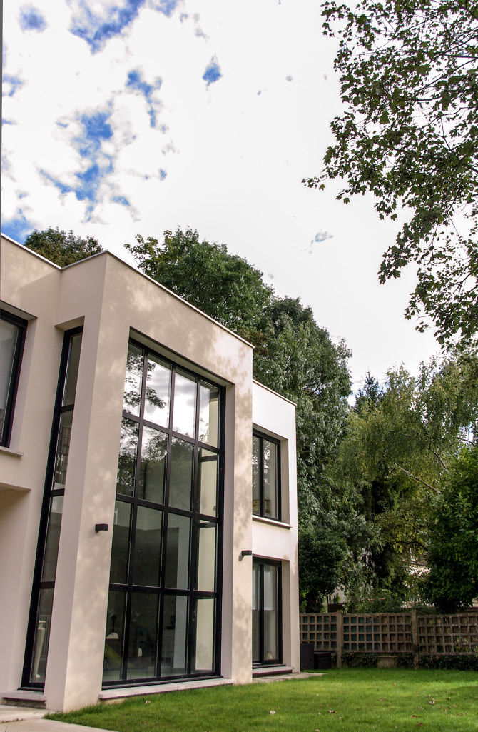 Maison Chennevières-Sur-Marne 2, Daniel architectes Daniel architectes Maisons minimalistes