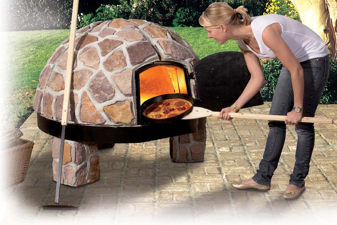 Backofen, wohnfeuer wohnfeuer Jardines de estilo ecléctico Piedra