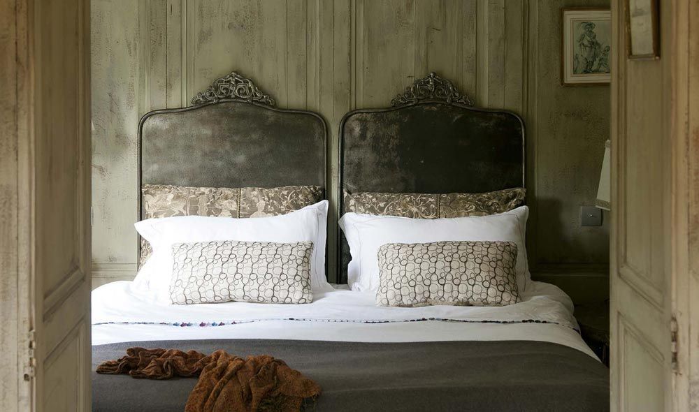 Chambre bohème, Les Rosees Les Rosees Kamar Tidur Gaya Rustic