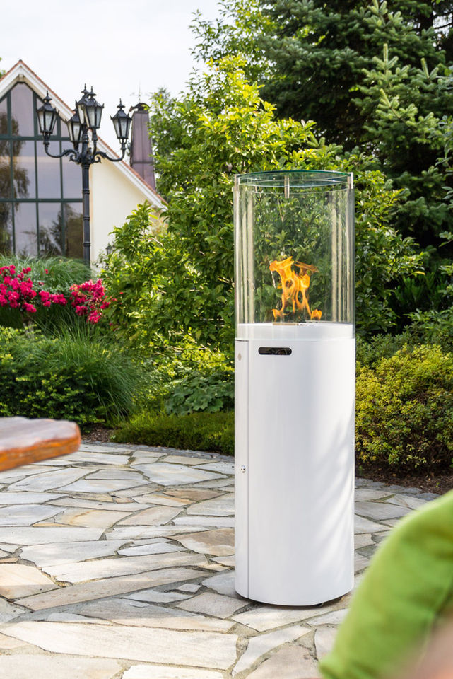 Terrassenstrahler, wohnfeuer wohnfeuer Jardines de estilo moderno Metal