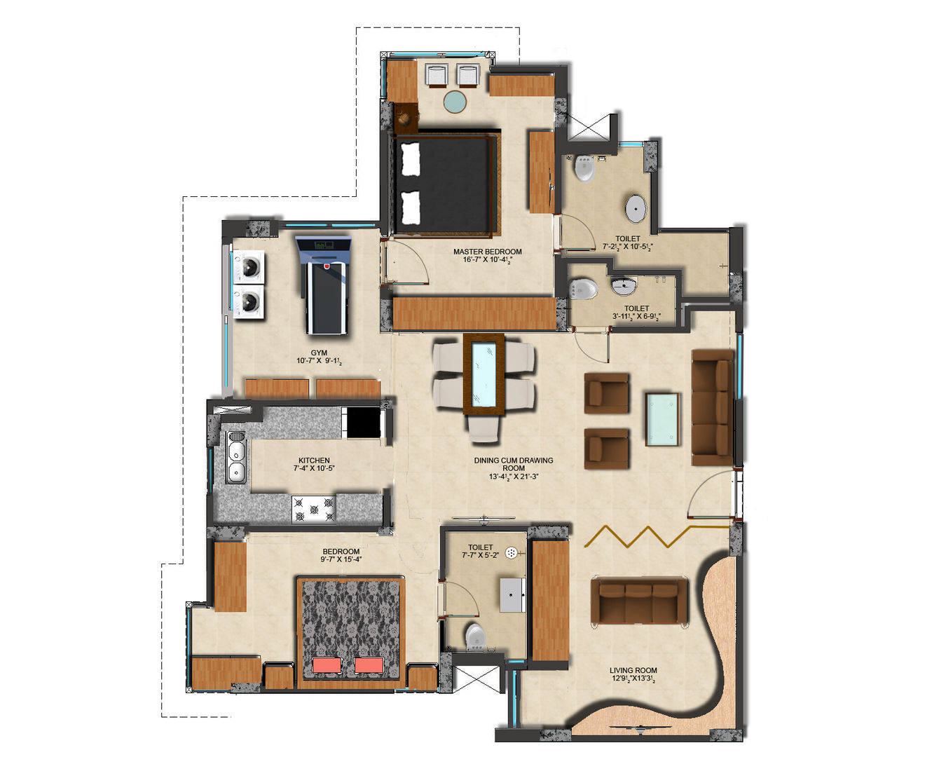 حديث تنفيذ eSpaces Architects , حداثي