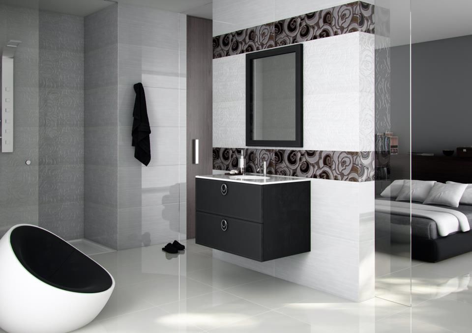 Nero Seta, Lateral3D Lateral3D 現代浴室設計點子、靈感&圖片