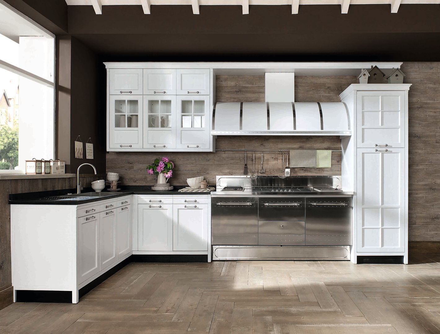 Realizzazioni, MARCHI CUCINE MARCHI CUCINE Modern kitchen