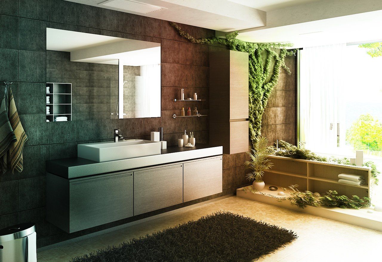 Gold Yapi Banyo, GOLD YAPI DEKORASYON - İÇ MİMARLIK TASARIM VE PROJE GOLD YAPI DEKORASYON - İÇ MİMARLIK TASARIM VE PROJE Modern bathroom