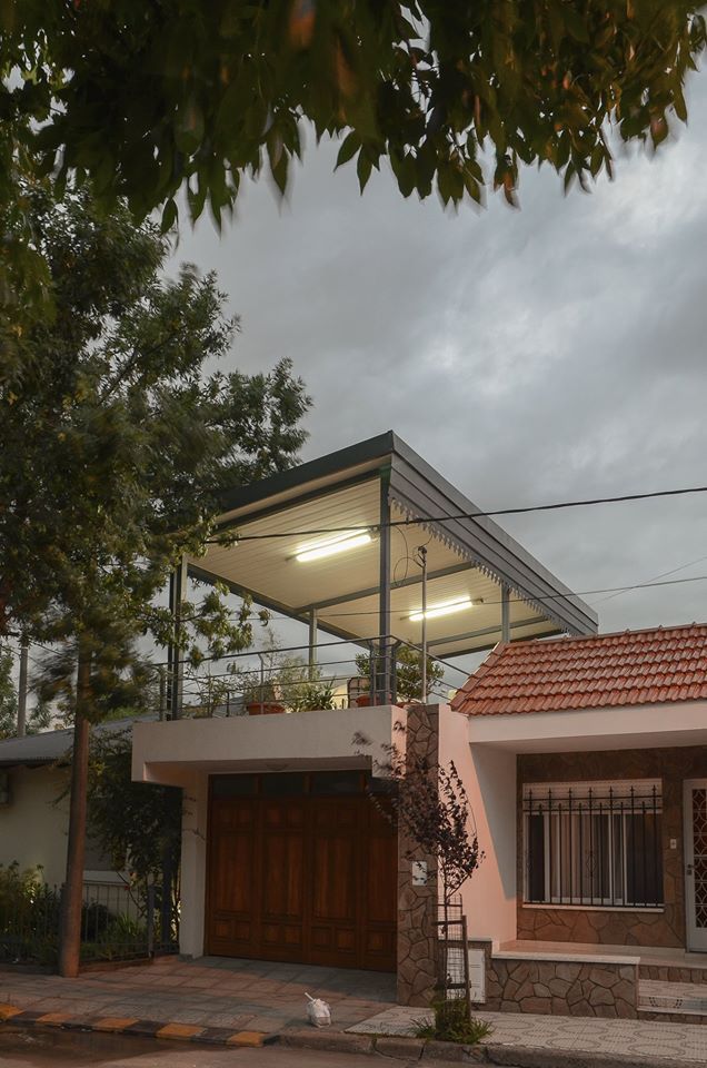 Casas unifamiliares, ggap.arquitectura ggap.arquitectura Varandas, alpendres e terraços modernos