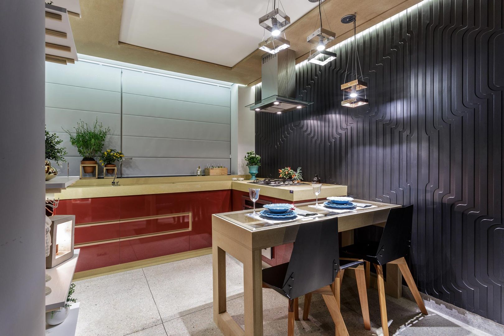 Morar Mais 2015, Caio Prates Arquitetura e Design Caio Prates Arquitetura e Design Modern kitchen MDF