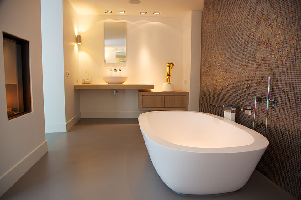 Villa in ‘t Gooi, Designa Interieur & Architectuur BNA Designa Interieur & Architectuur BNA Modern bathroom