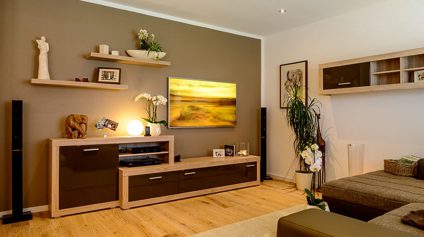 homify Salas de estar modernas