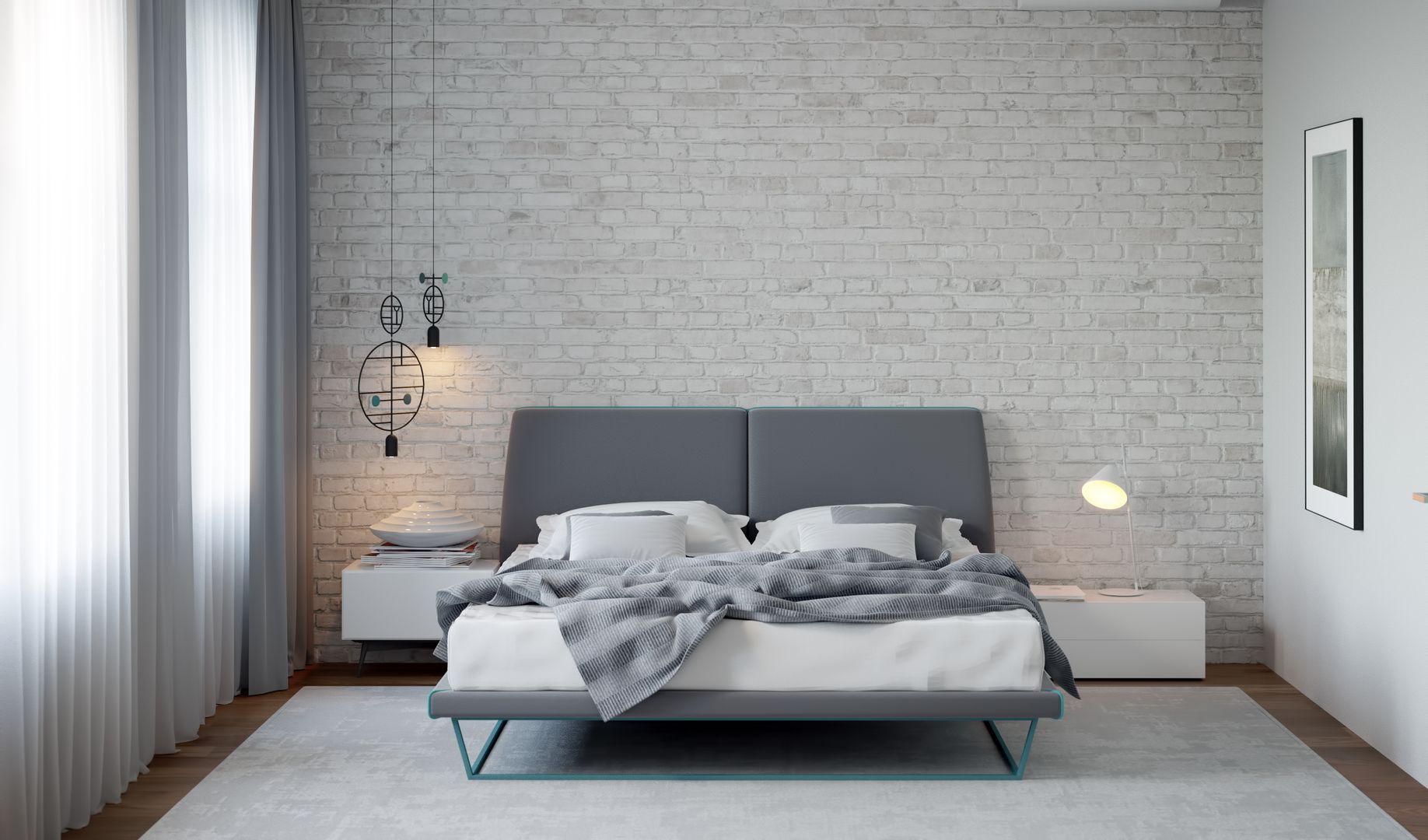 homify Industrial style bedroom