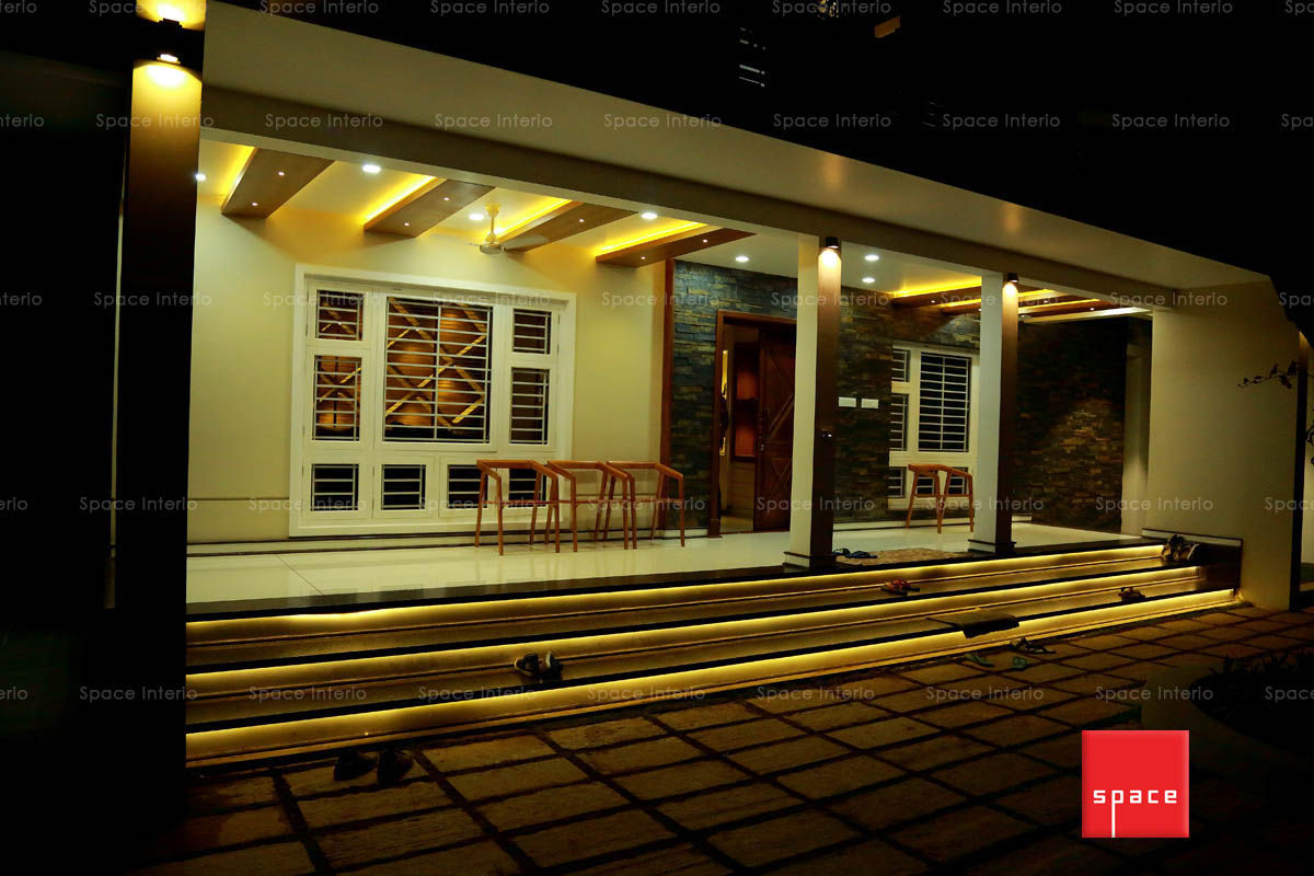 Residence Project, Space - interior Ideas Space - interior Ideas Balcon, Veranda & Terrasse modernes