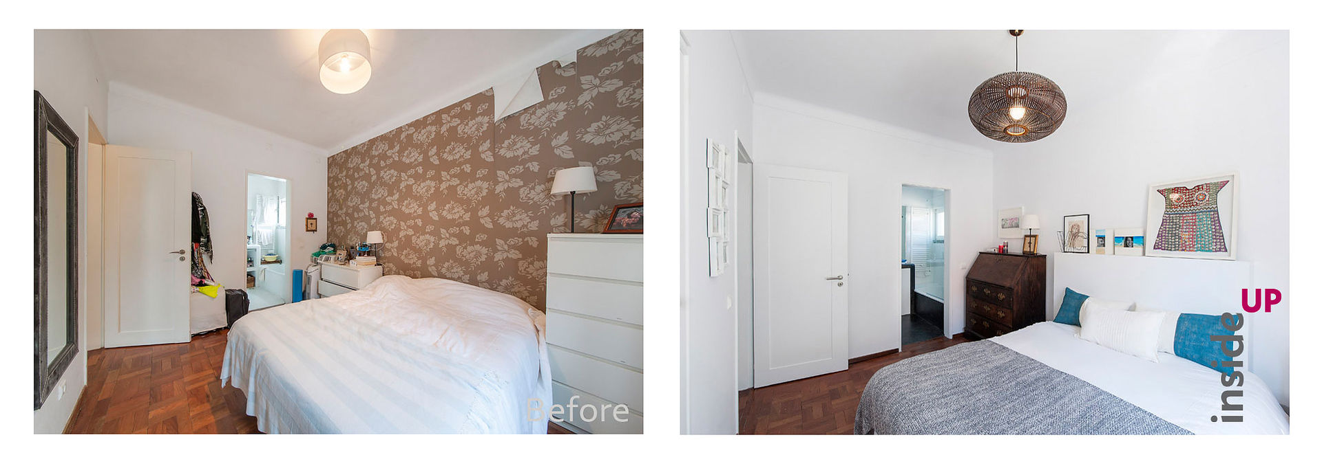 homify Camera da letto moderna Letti e testate