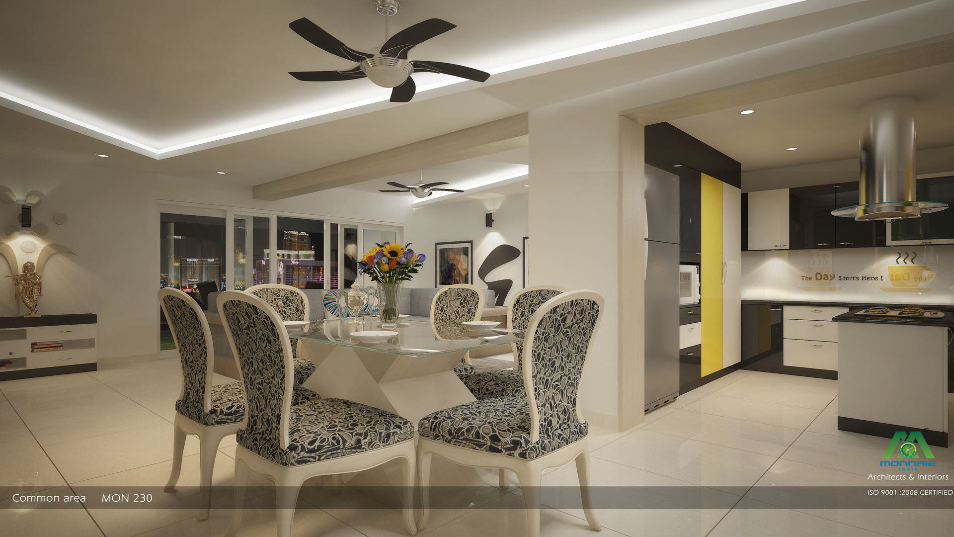 Modern Contemporary Interior Design, Premdas Krishna Premdas Krishna غرفة السفرة