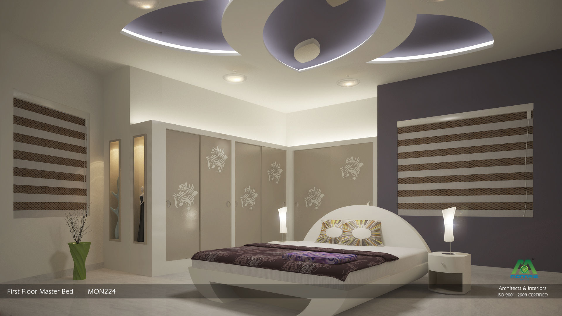 Modern Interior Design Meets Elegance, Premdas Krishna Premdas Krishna 모던스타일 침실