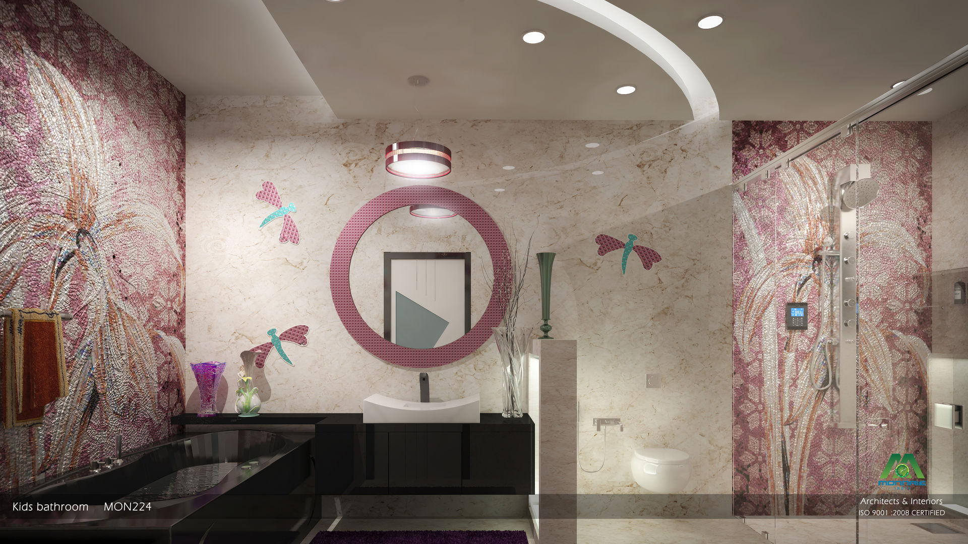 Modern Interior Design Meets Elegance, Premdas Krishna Premdas Krishna Moderne Badezimmer