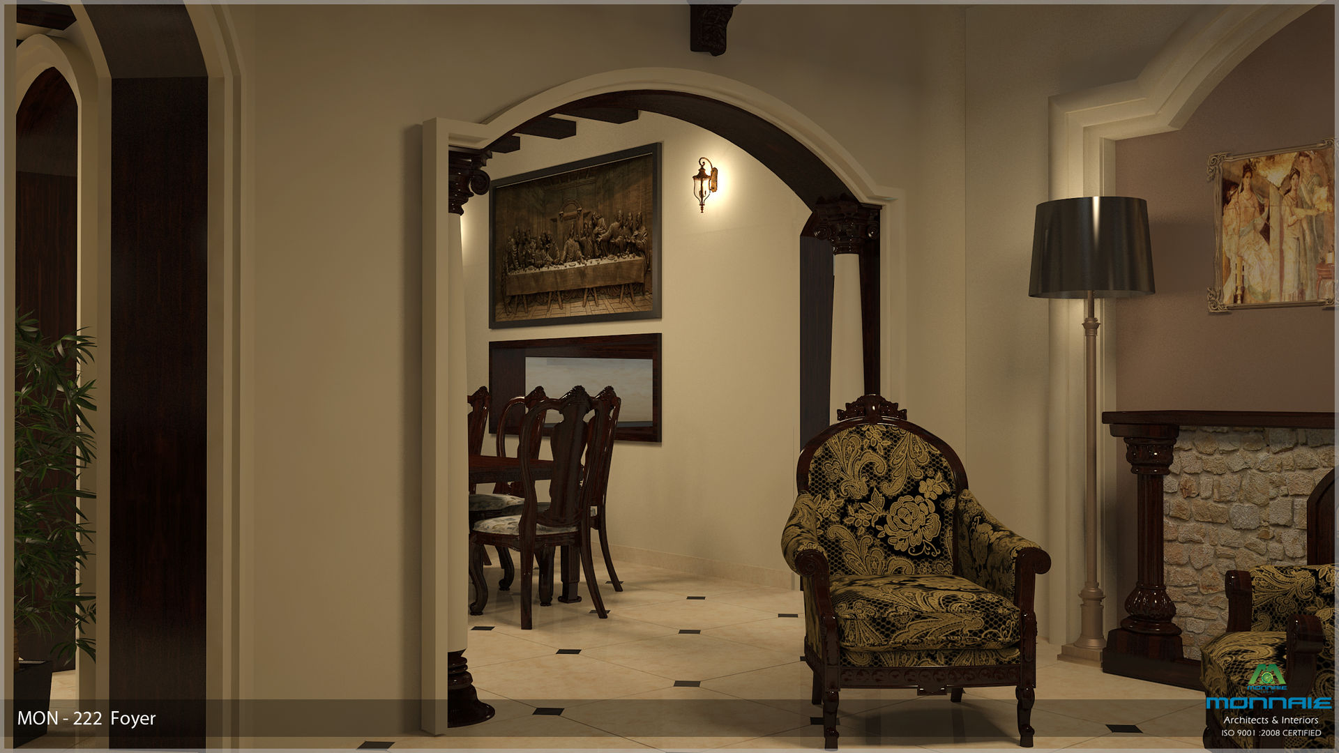 Victorian Style in Interiors, Premdas Krishna Premdas Krishna Ingresso, Corridoio & Scale in stile asiatico