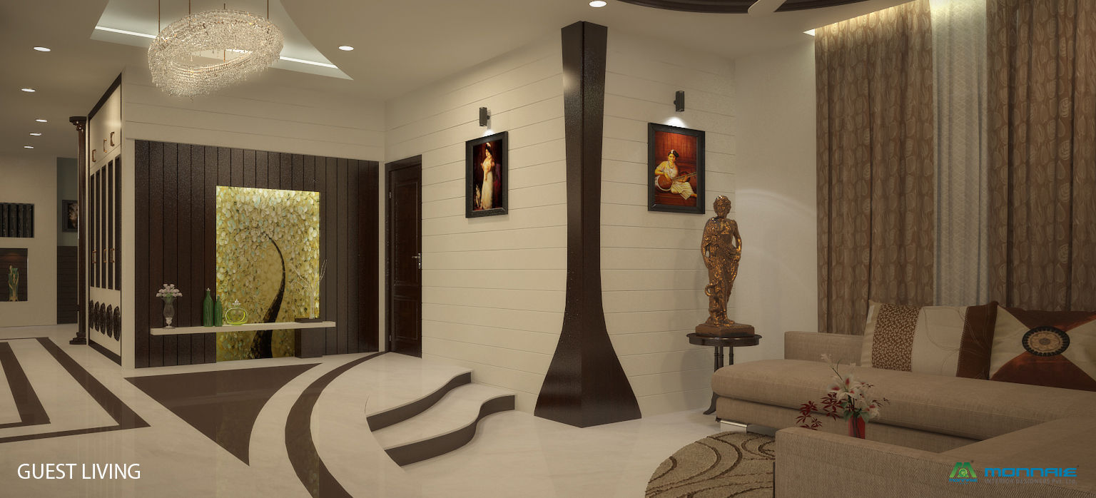 Magic in interiors with Indian contemporary design, Premdas Krishna Premdas Krishna غرفة المعيشة
