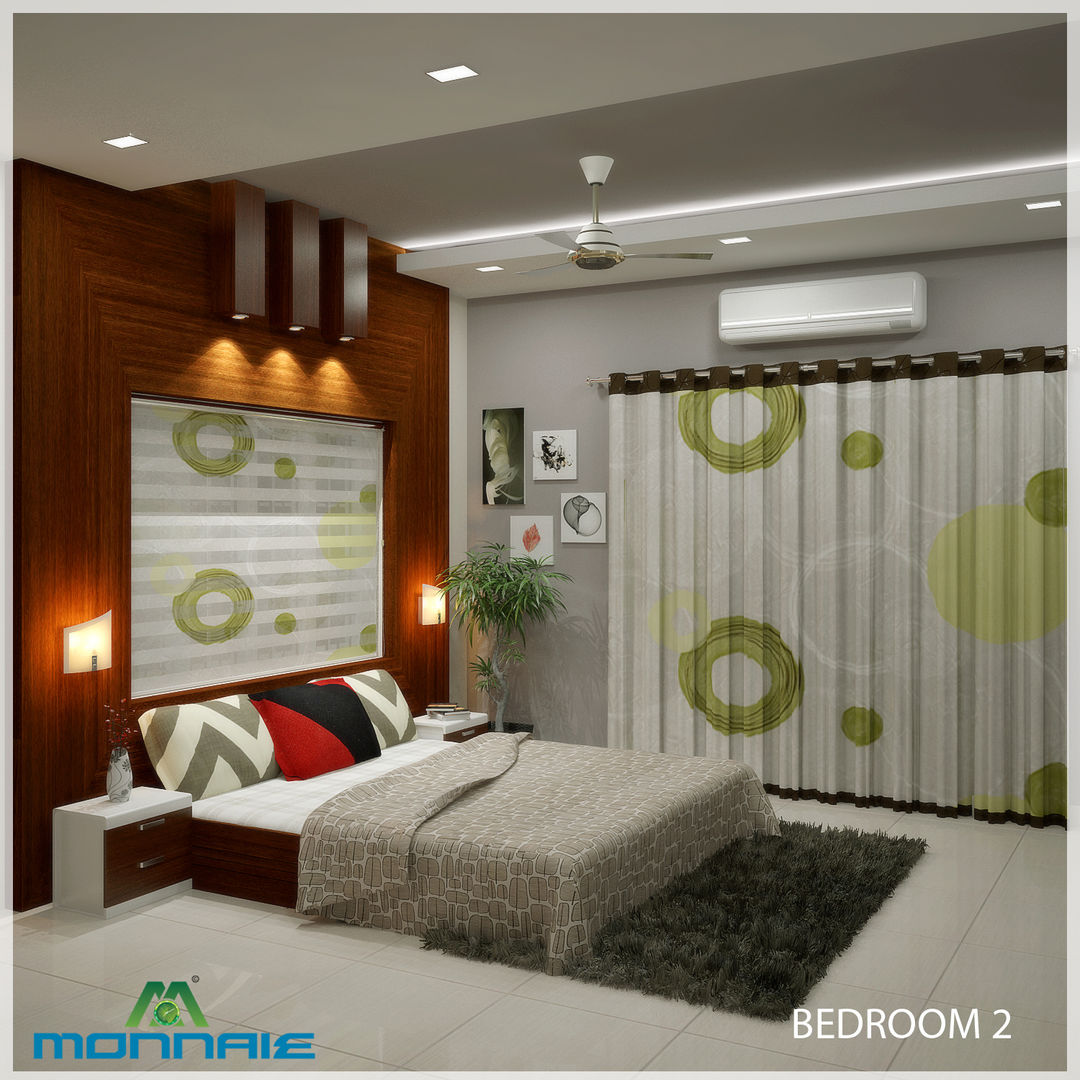 Magic in interiors with Indian contemporary design, Premdas Krishna Premdas Krishna غرفة نوم