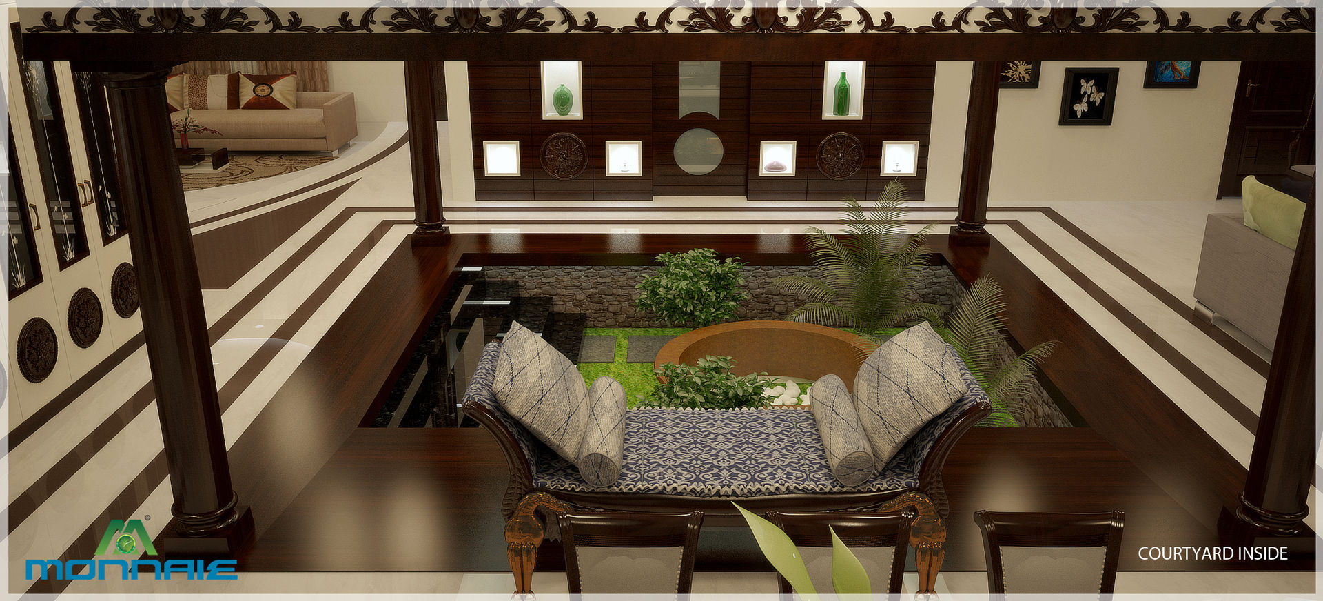 Magic in interiors with Indian contemporary design, Premdas Krishna Premdas Krishna Modern living room