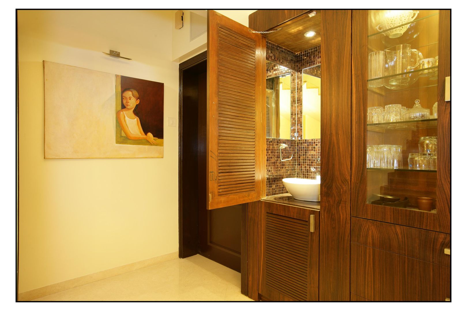 Residence For Captain Nikhil Kanetkar and Ashwini Kanetkar, Navmiti Designs Navmiti Designs حمام