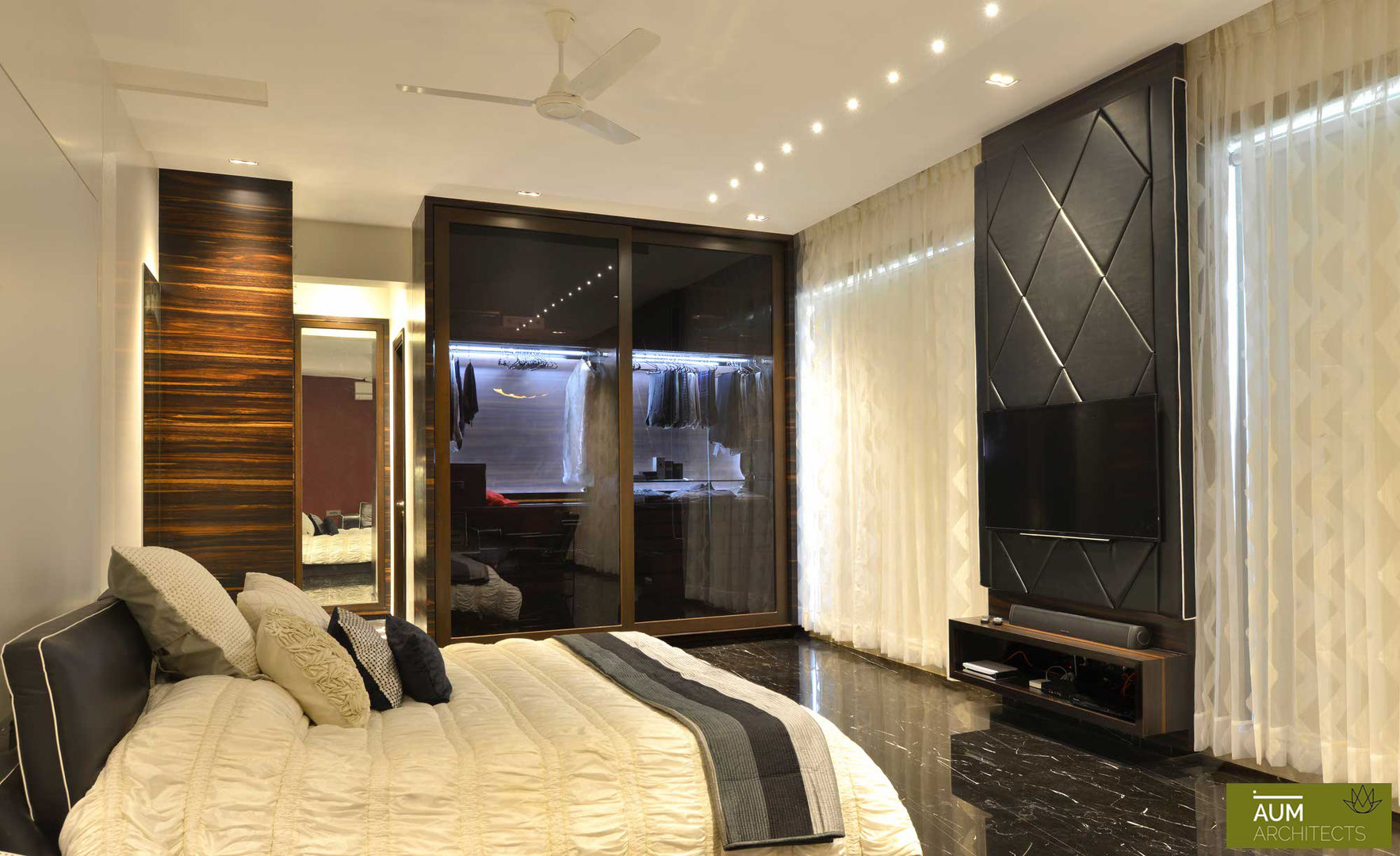 homify Bedroom سنگ مرمر