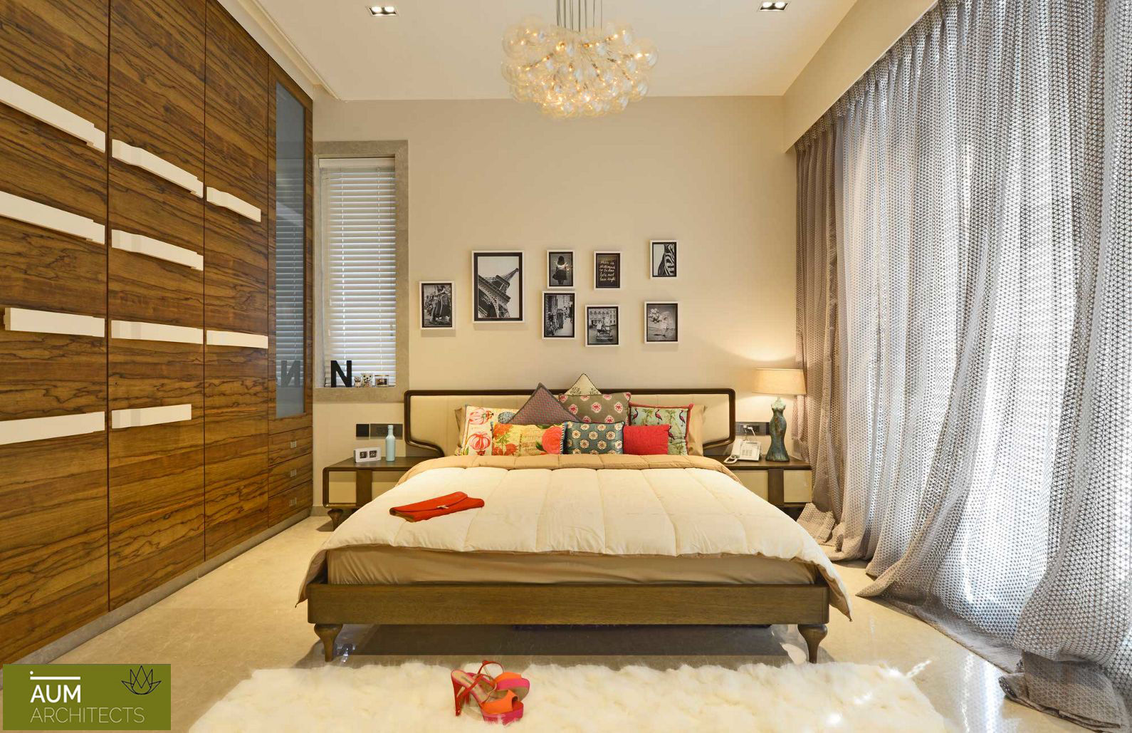 homify Country style bedroom Wood Wood effect