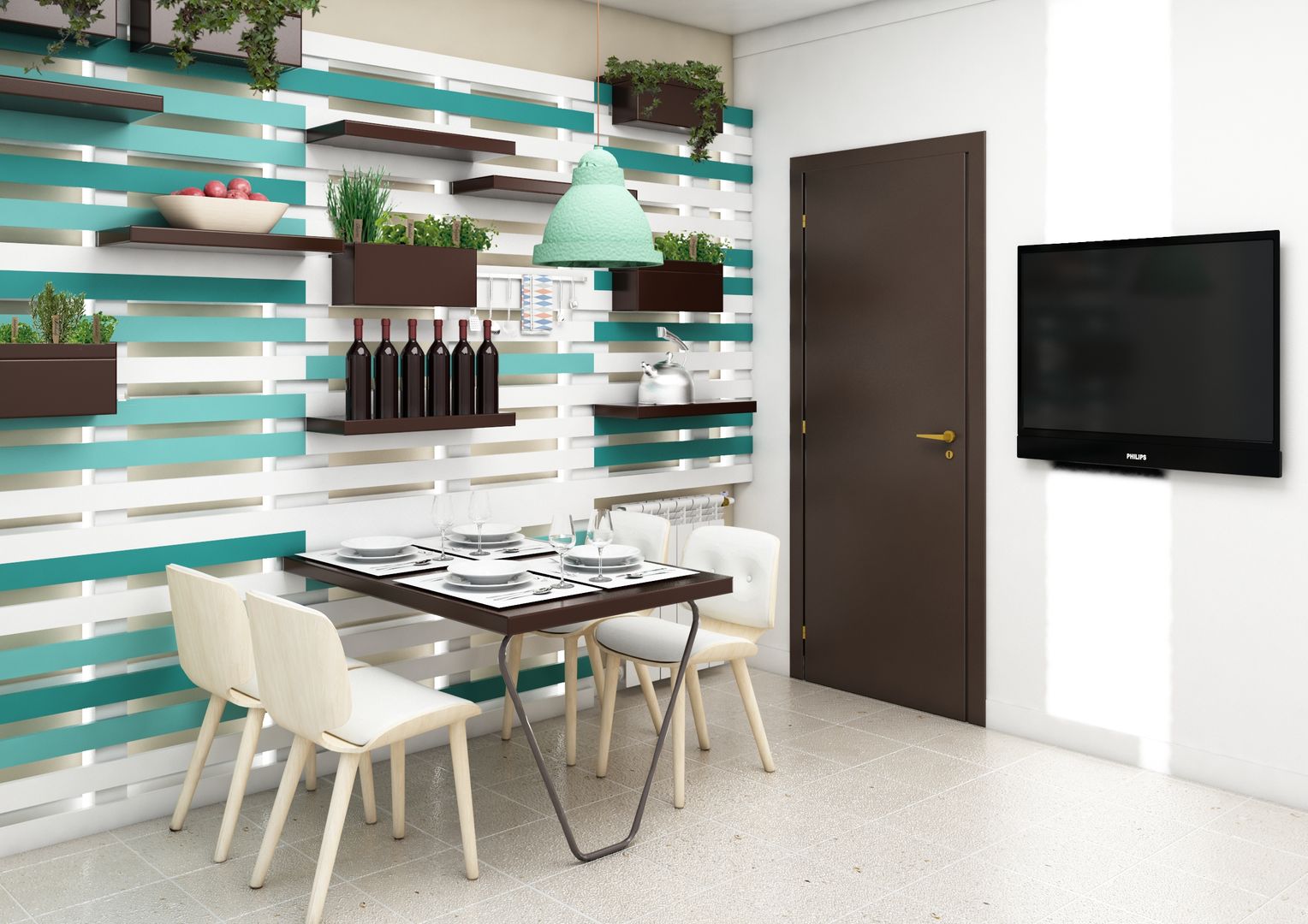 Restyling appartamento, mumble studio mumble studio オリジナルデザインの キッチン
