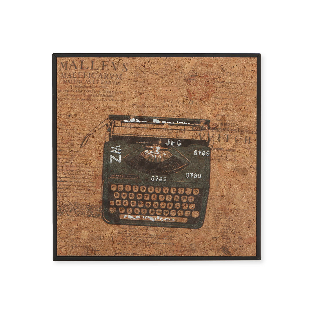 Typewriter Painting, MyDesign24 MyDesign24 Other spaces Wood Wood effect Pictures & paintings
