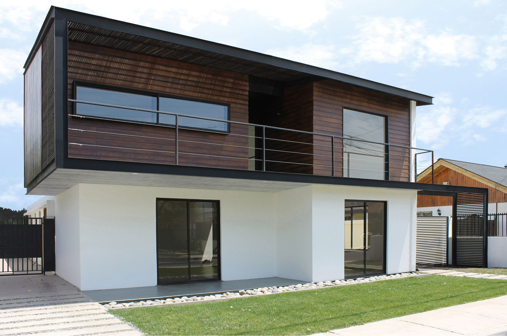 Casa Limonares Remodelación, Melipilla, RM, Chile, Landeros & Charles Architects Landeros & Charles Architects Modern houses