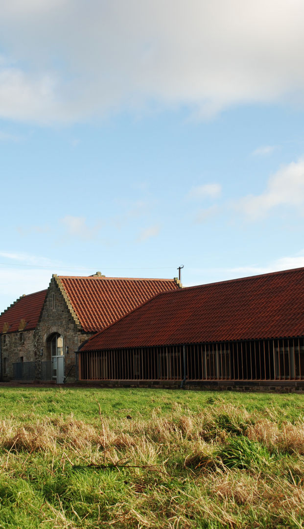 Exterior Aitken Turnbull Architects Rustic style house