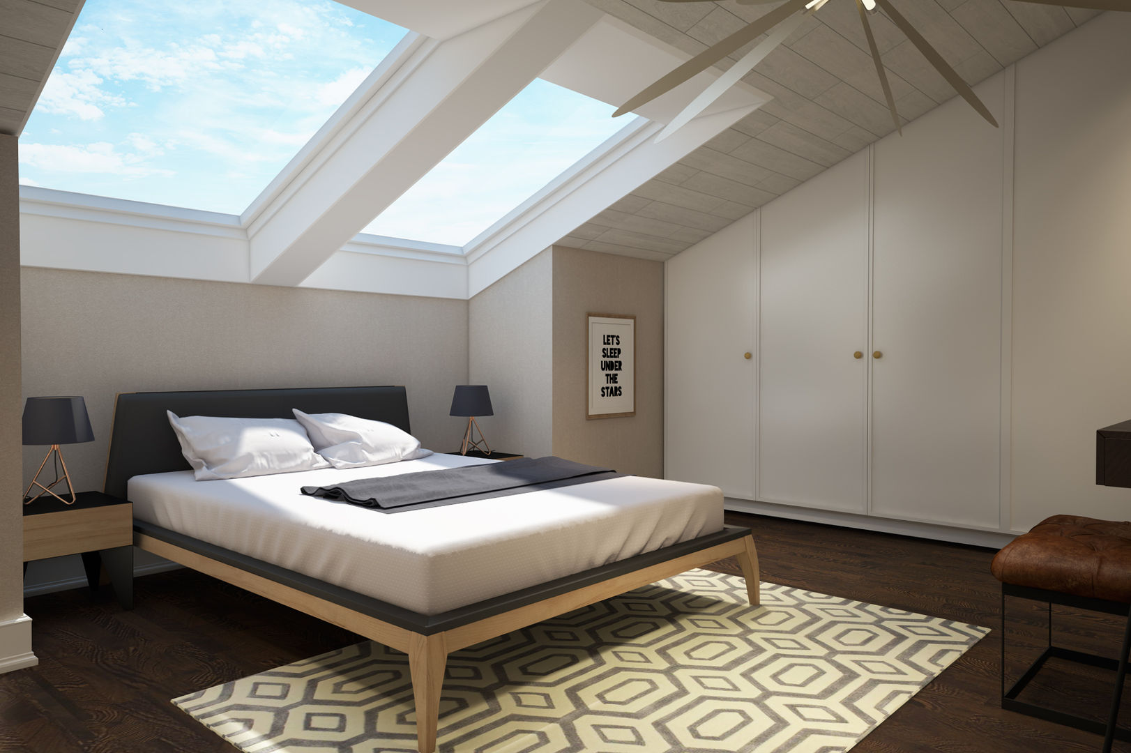 M&E TEKİNTAŞ HOME, yücel partners yücel partners Scandinavian style bedroom