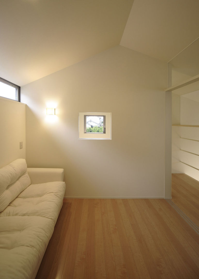 格子戸の家 Ｓo-house-和モダン, LIC・山本建築設計事務所 LIC・山本建築設計事務所 Modern style bedroom